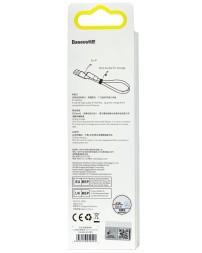 Usb Кабель-зарядка Lightning Baseus Nimble 23см CALMBJ-B01 черный