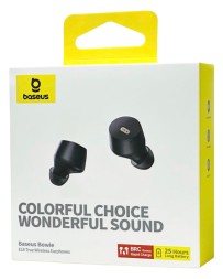 Мобильная Bluetooth-гарнитура Baseus Bowie E18 BT5.3/ANC/6ч (A00023800123-00) черная