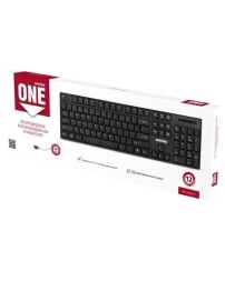 Клавиатура беспроводная мультимедийная Smartbuy ONE 238 USB черная (SBK-238AG-K)/20