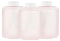 Сменные блоки жидкого мыла для дозатора Xiaomi Mijia AutomaticFoam Soap Dispenser 3шт розовые