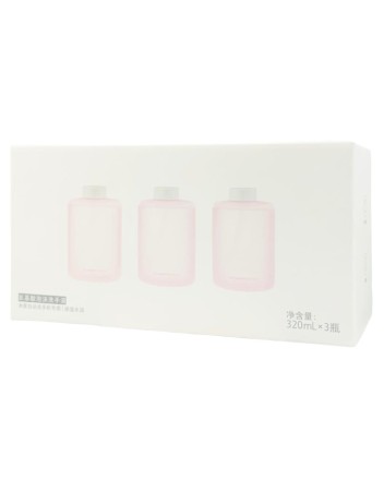  Сменные блоки жидкого мыла для дозатора Mijia AutomaticFoam Soap Dispenser 3шт розовые