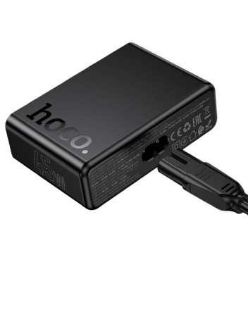  Сетевое зар. устр. Hoco C150A 1USB/5C 45W черное