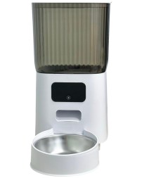 Автокормушка для животных App/Wi-Fi 5л белая