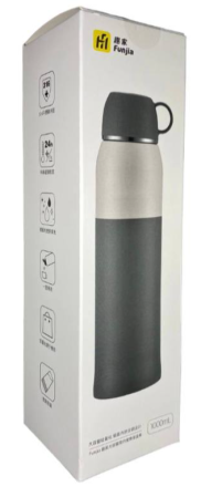  Термос Funjia Home Simple And Portable Insulation Cup 1000 ml серый