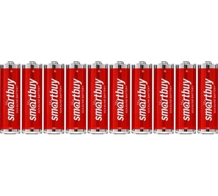  Батарейка алкалиновая Smartbuy LR6/10 box (10/300) SBBA-2A10BX