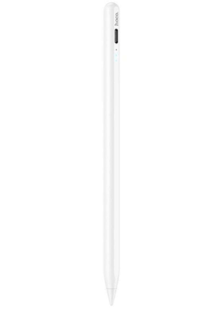  Стилус hoco GM108 Smooth series fast charging capacitive pen for iPAD белый