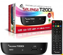 ТВ-приставка для приема цифрового телевидения Selenga T20DI