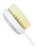  Щетка для душа Qualitell Double Sided Shower Brush с пемзой для пяток белая