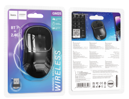 Мышь беспроводная Hoco GM25 черная