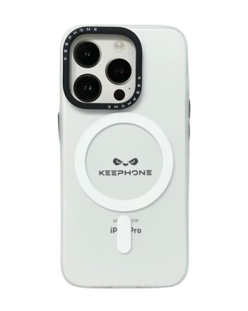  Накладка для i-Phone 15 Pro Keephone Magviar Magsafe прозрачная