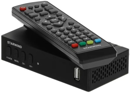  Ресивер цифровой STARWIND CT-240 черный
