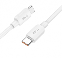 Usb Кабель-зарядка Type-C на Type-C Hoco X96 60W 3A 1м белый