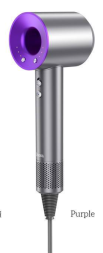 Фен Hoco DAR31 Wave 1500Вт/2 насадки фиолетовый