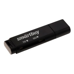 Картридер Smartbuy 715 USB - SD/microSD (SBR-715-K) черный