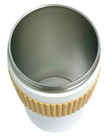  Термокружка Kiss Kiss Fish Rainbow 490ml бело-оранжевый