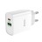  Сетевое зар. устр. Hoco C80A 1USB/1С PD/QC3.0 3A 20W белое