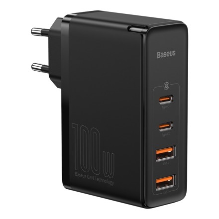  Сетевое зар. устр. Baseus GaN2 Pro Quick Charger 2USB/2USB-C 100W (CCGAN2P-L01) черное