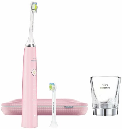  Электрическая зубная щетка Philips Sonicare DiamondClean HX9362/67 розовая