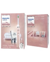 Электрическая зубная щетка Philips Sonicare DiamondClean HX9362/67 розовая
