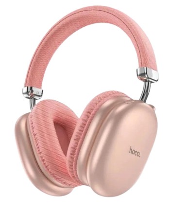  Стереонаушники Bluetooth полноразмерные Hoco W35 Max V5.3/45ч розовые
