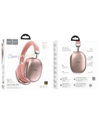 Стереонаушники Bluetooth полноразмерные Hoco W35 Max V5.3/45ч розовые