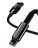  Usb Кабель-зарядка Lightning Baseus Tungsten 2м (CALWJ-A01) 2.4A черный