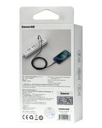 Usb Кабель-зарядка Lightning Baseus Tungsten 2м (CALWJ-A01) 2.4A черный