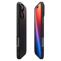 Накладка для i-Phone 16 Pro 6.3" Spigen Liquid Air (ACS08117) матовый черный