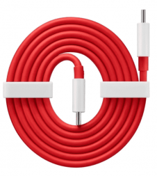 Кабель-зарядка Type-C на Type-C OnePlus Supervooc 1м (C203A) красно-белый