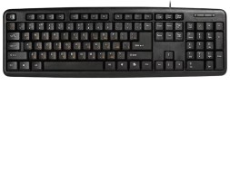 Клавиатура проводная Smartbuy ONE 112 USB/104 клавиши/1.5м, (SBK-112U-K) черная 