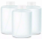  Сменные блоки жидкого мыла для дозатора Mijia AutomaticFoam Soap Dispenser 3шт белые
