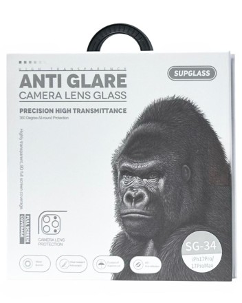  Защитное стекло для задней камеры Supglass SG-34 iPhone 17 Pro/17 Pro Max 3pcs