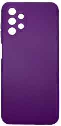 Накладка для Samsung Galaxy A13 4G Silicone cover без логотипа фиолетовая