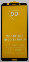 Защитное стекло для Huawei Mate 10 Pro 9D черное