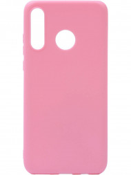 Накладка для Samsung Galaxy A10S Silicone cover розовая