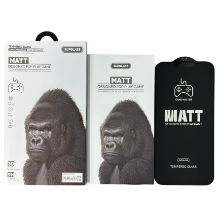  Защитное стекло матовое для i-Phone 14 Plus/13 Pro Max Supglass XC-13 3D