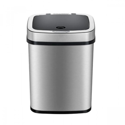  Умное мусорное ведро Ninestars Stainless steel Sensor Trash Can 12л (DZT-12-5) серебристое