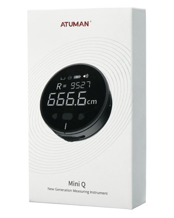  Умная рулетка ATuman Small Q Ruler чёрная