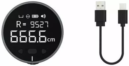  Умная рулетка ATuman Small Q Ruler чёрная