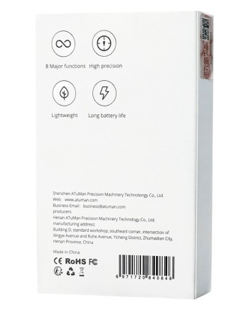  Умная рулетка ATuman Small Q Ruler чёрная