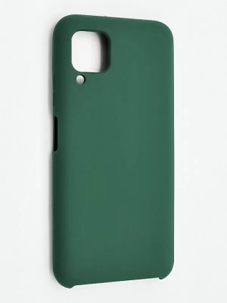  Накладка для Huawei P40 Lite/Nova 7i/Nova 6SE Silicone cover зеленая