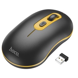 Мышь беспроводная Hoco GM21 желтая