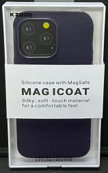 Накладка для i-Phone 14 Pro Max K-Doo Magsafe Mag Icoat силикон фиолетовый