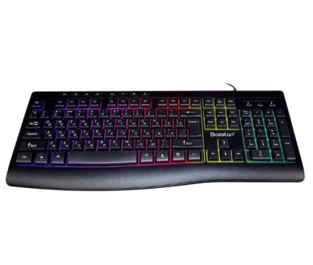  Клавиатура проводная игровая Bosston X18D черная