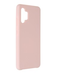 Накладка для Samsung Galaxy A32 Silicone cover пудро