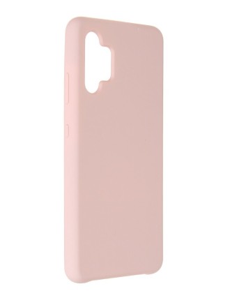  Накладка для Samsung Galaxy A32 Silicone cover пудро