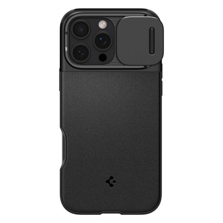  Накладка для i-Phone 16 Pro 6.3&quot; Spigen Optik Armor MagSafe (ACS08149) черный