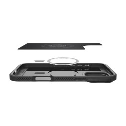 Накладка для i-Phone 16 Pro 6.3&quot; Spigen Optik Armor MagSafe (ACS08149) черный