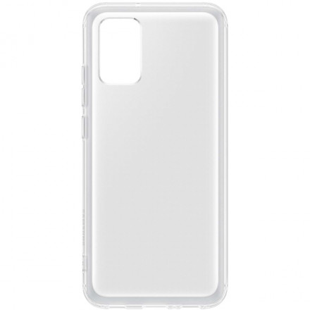 Чехол-накладка силикон 1.0мм Samsung Galaxy A02S прозрачный