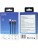  Usb Кабель-зарядка EOFE AT31 2в1 Lightning/Type-C 2.4A 1.2м черный